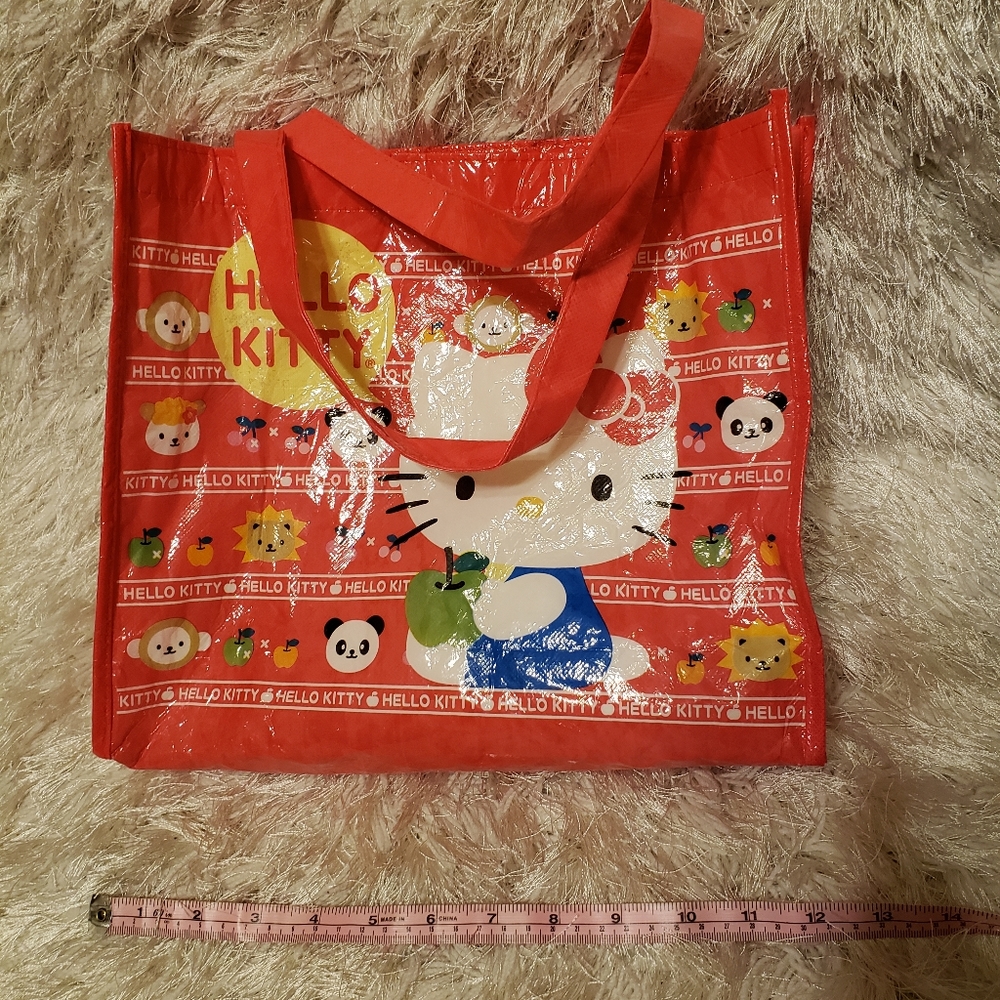 Hello Kitty Vintage Nylon Reusable Tote bag